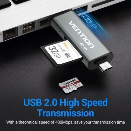 Vention Lector de tarjetas externo USB 2.0 CCJH0 Gris